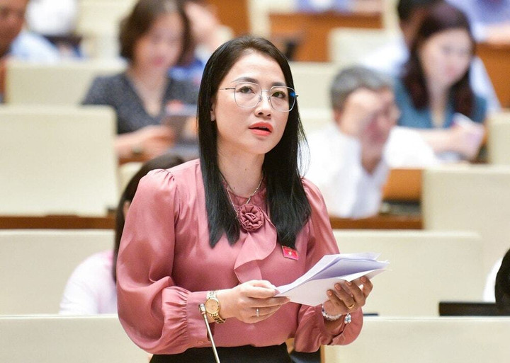 ĐBQH Trần Khánh Thu (đoàn Hưng Yên).