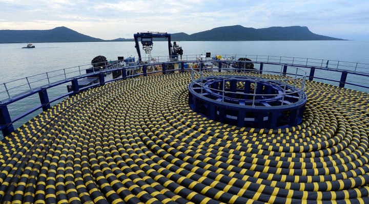 Tuyến cáp ngầm 110kV Hà Tiên - Phú Quốc.