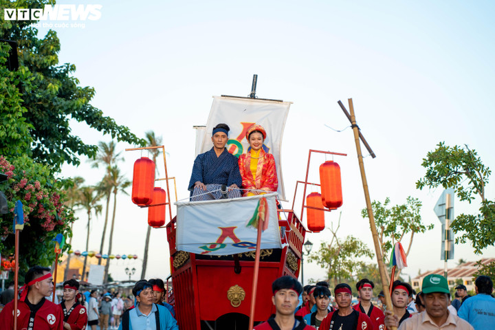 Đám rước Công Nữ Ngọc Hoa và thương nhân Araki Sotaro - câu chuyện lịch sử sẽ được tái hiện.