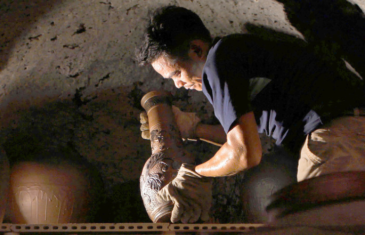 Sản phẩm gốm mỹ nghệ Hương Canh đã có mặt tại nhiều triển lãm trong và ngoài nước.