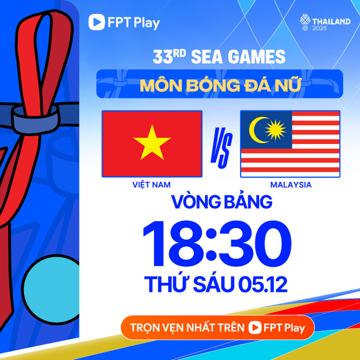 Đội tuyển nữ Việt Nam đấu với Malaysia.