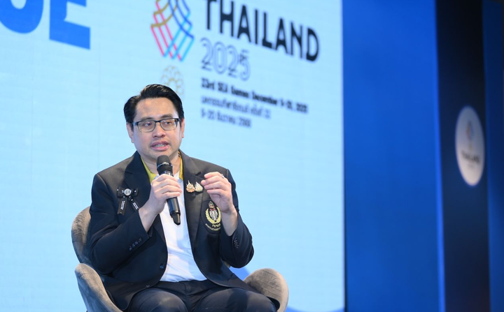 Thống đốc Cơ quan Thể thao Thái Lan lên tiếng về loạt vấn đề liên quan đến công tác tổ chức SEA Games 33. (Nguồn: Thairath Sport)