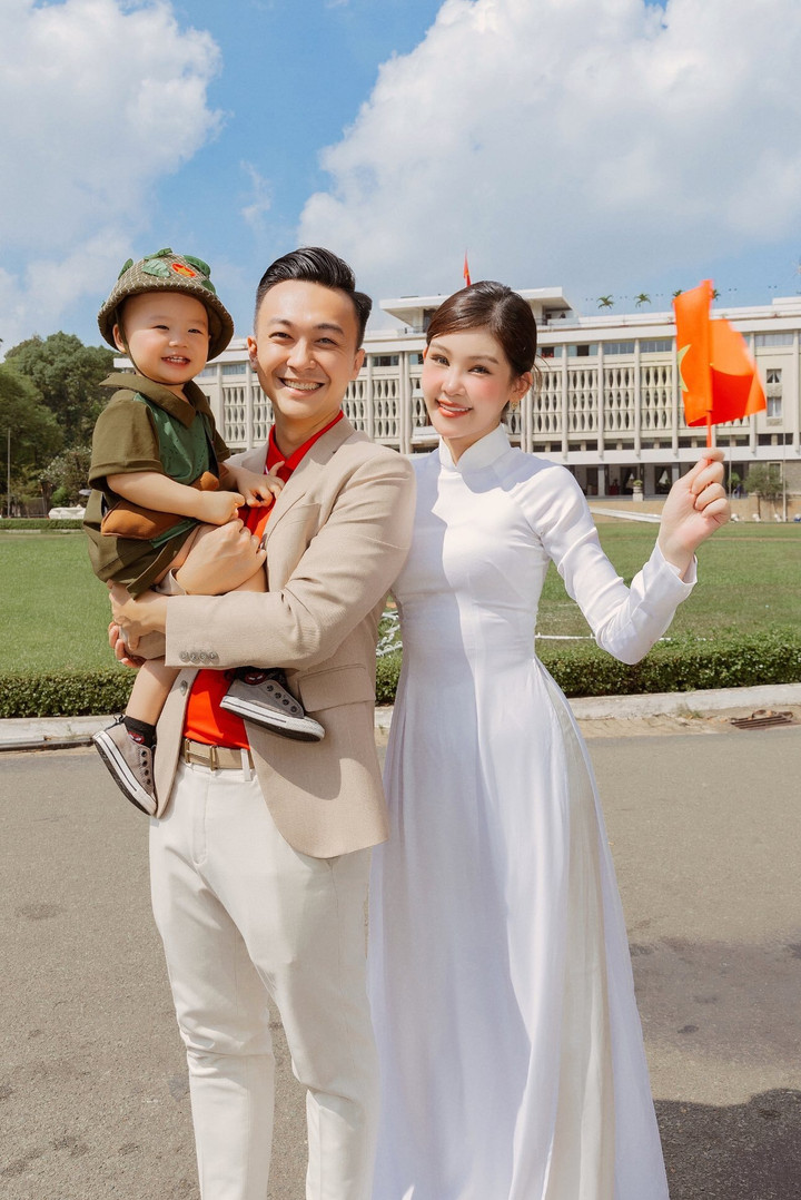 Tổ ấm nhỏ của Lê Âu Ngân Anh.