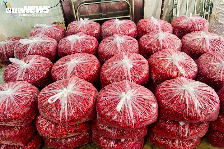 Ớt chỉ thiên giá tăng vọt, với 130.000 đồng/kg bán sỉ, 160.000 đồng/kg bán lẻ.