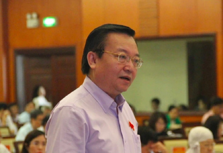 Ông Lê Hồng Sơn trước thời điểm bị khởi tố.