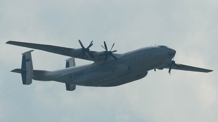 Máy bay quân sự AN-22. (Ảnh: themoscowtimes)