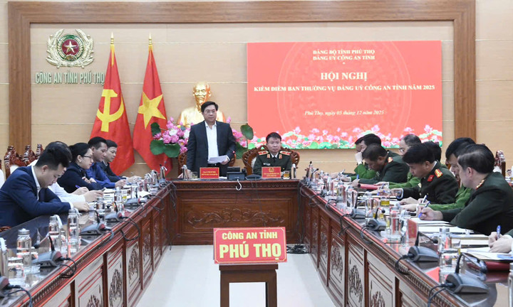 Ông Trần Duy Đông - Phó Bí thư Tỉnh ủy, Chủ tịch UBND tỉnh Phú Thọ, phát biểu chỉ đạo tại hội nghị.