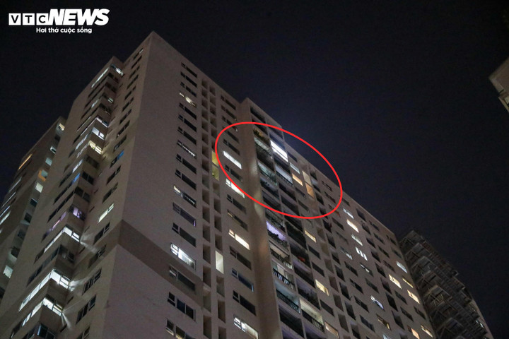 Toà chung cư Hồ Gươm Plaza, nơi xảy ra vụ việc. (Ảnh: Minh Đức)