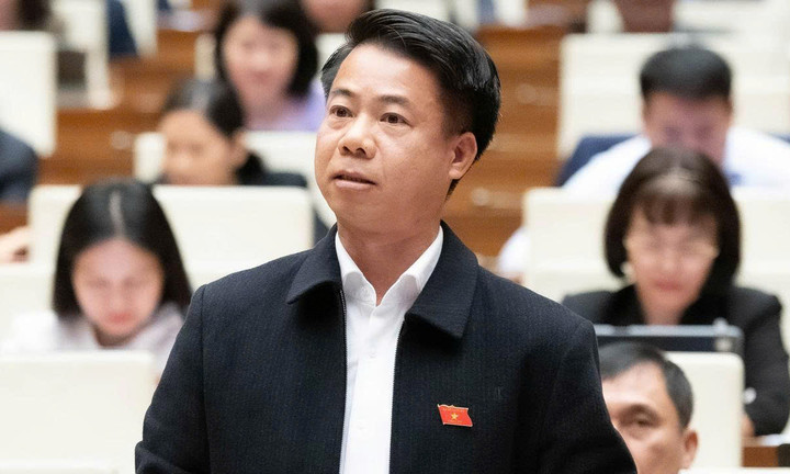 Đại biểu Hoàng Quốc Khánh (Đoàn Lai Châu).