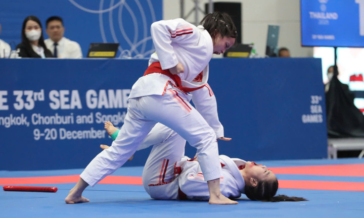 Phần biểu diễn của 2 vận động viên Việt Nam