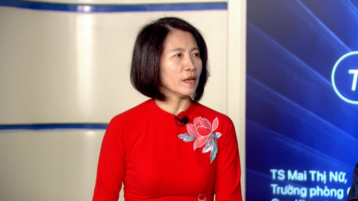 TS Mai Thị Nữ, Trưởng phòng Quản lý Công nghệ thông tin y tế (Cục Khoa học công nghệ và Đào tạo, Bộ Y tế).