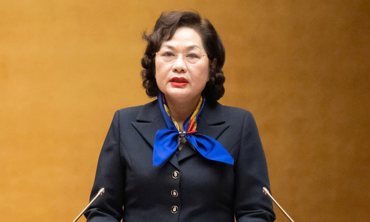 Thống đốc Ngân hàng Nhà nước Nguyễn Thị Hồng.