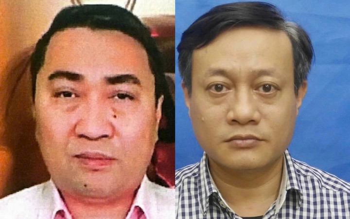 Lê Trung Khoa (trái) và Phạm Quang Thiện.