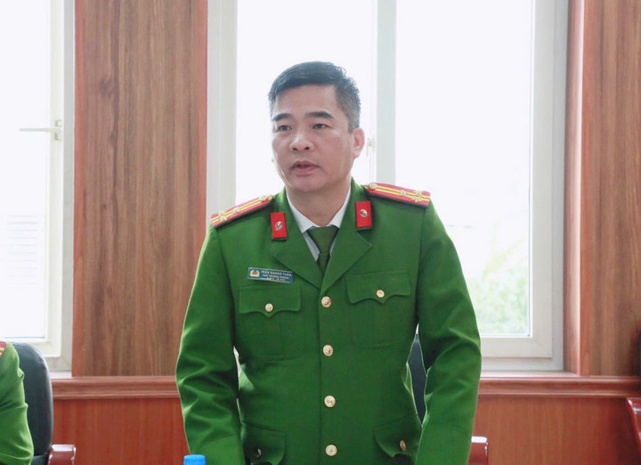 Thượng tá Trần Quang Tuấn - Phó phòng Cảnh sát Kinh tế (Công an TP Hải Phòng)