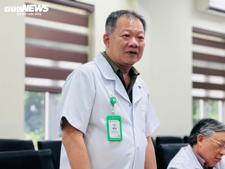 TS.BS Dương Đức Hùng – Giám đốc Bệnh viện Hữu nghị Việt Đức. (Ảnh: Như Loan)