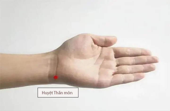 Vị trí huyệt giúp bạn dễ dàng đi vào giấc ngủ. (Ảnh: Sohu)