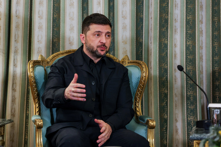 Tổng thống Ukraine Volodymyr Zelensky. (Ảnh: Reuters)