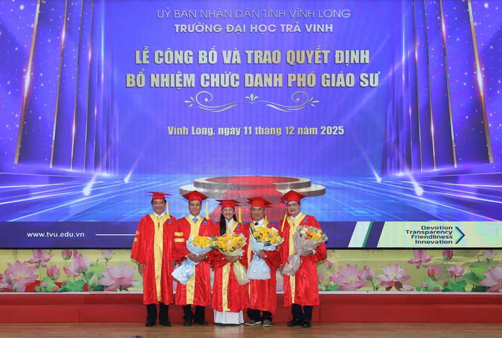 Tra Vinh-universitetet ansetter 5 førsteamanuenser i 2025 - 2