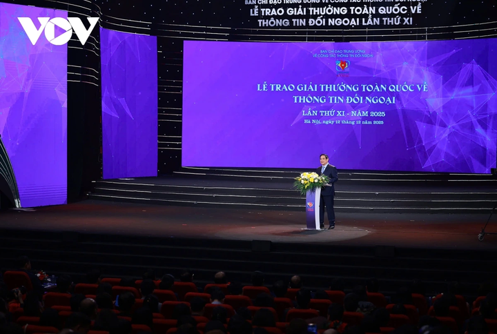 Thủ tướng Phạm Minh Chính phát biểu tại Lễ trao giải.