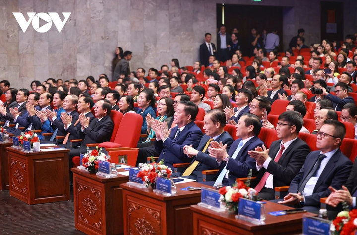 Các đại biểu dự Lễ trao giải.