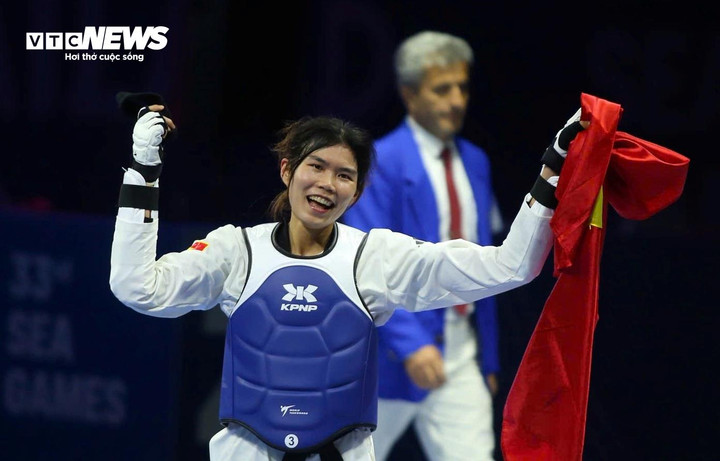 Taekwondo có huy chương vàng thứ 2. (Ảnh: Thế Sơn)