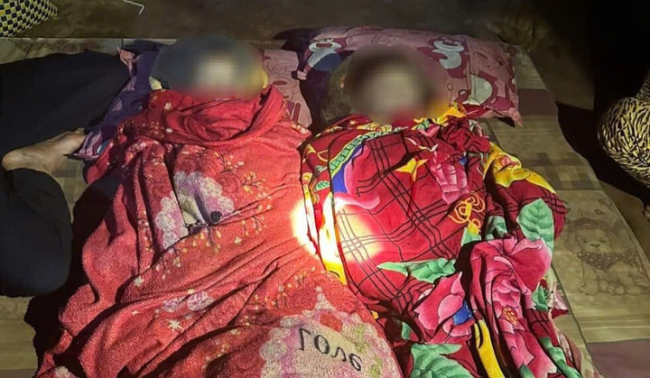 Hai em nhỏ chết đuối thương tâm.