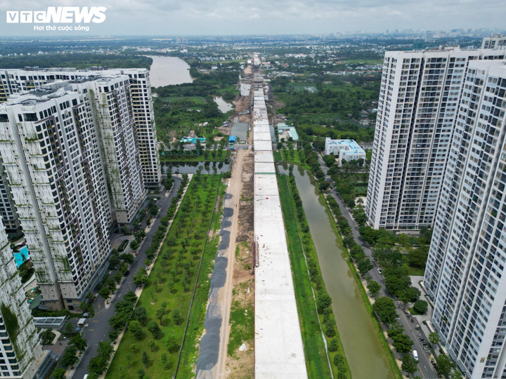 Dự án Vành đai 3 kết nối khu vực Đông Nam bộ, dự án với dấu ấn rõ nét khi áp dụng cơ chế đặc thù của Nghị quyết 98. (Ảnh: Lương Ý)