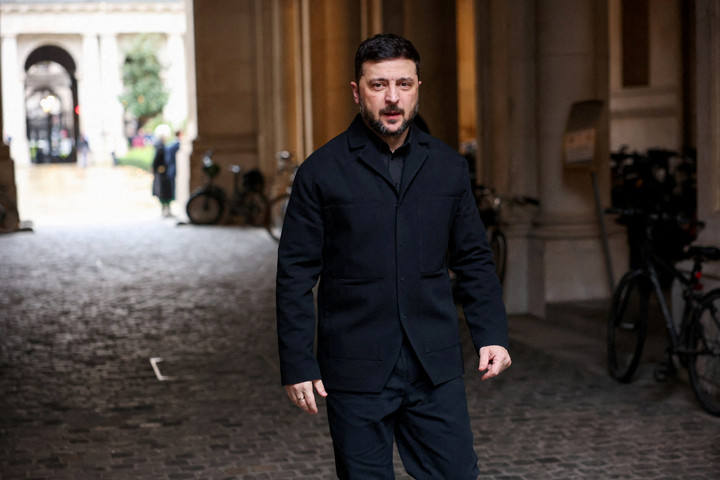 Ông Zelensky trong một sự kiện tại Anh. (Ảnh: Reuters)