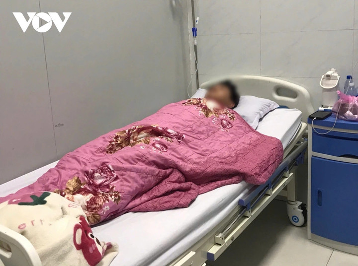 Bệnh nhân điều trị tại Bệnh viện Đa khoa tư nhân Phúc Hưng, tỉnh Quảng Ngãi.