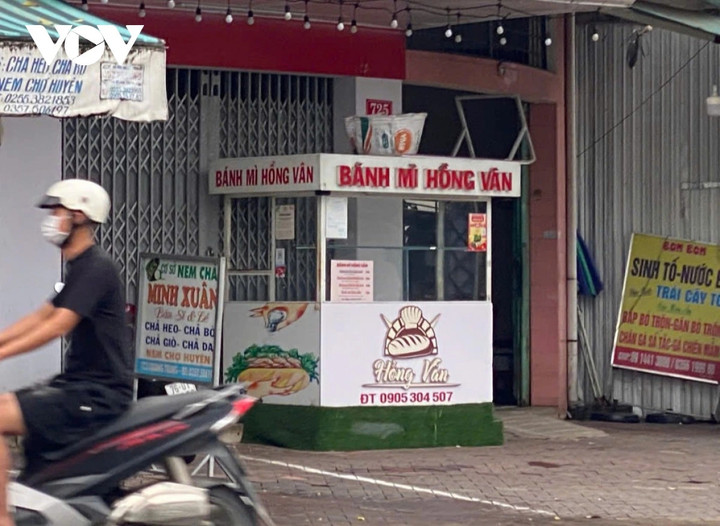 Cơ sở bánh mì Hồng Vân ở tỉnh Quảng Ngãi.
