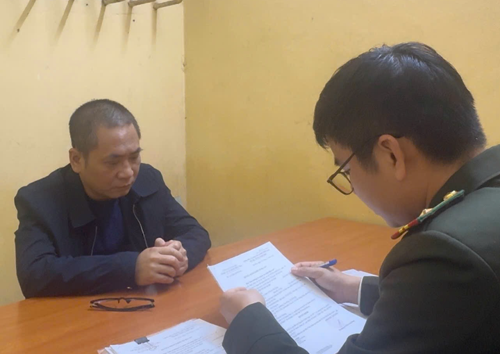 Bị can Nguyễn Tuấn Ngọc.