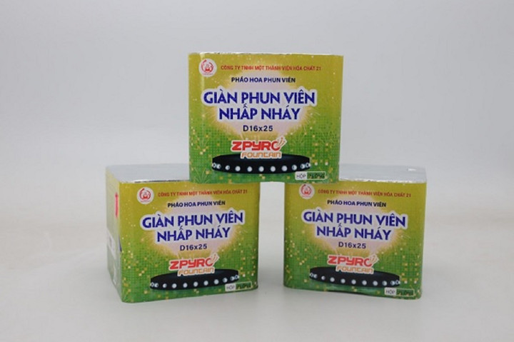 Sản phẩm pháo hoa Bộ Quốc phòng được bán tại gần 500 cửa hàng Viettel trên toàn quốc.