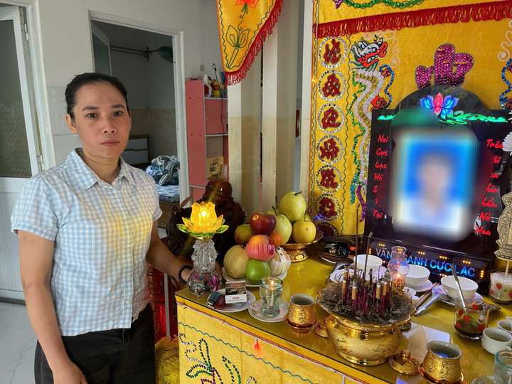 Người nhà bức xúc trước cái chết của anh V.