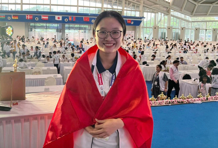 Chân dung tuyển thủ Đặng Ngọc Phương Trinh.