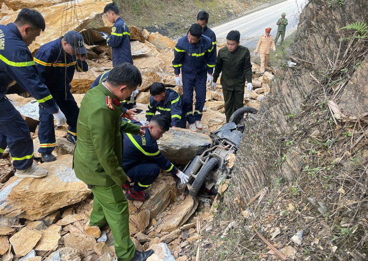 Myndighetene har funnet det siste offeret i jordskredet på riksvei 6. (Foto: Phuc Thanh)