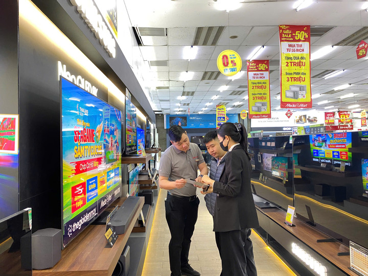 TV là mặt hàng hot nhất thời điểm hiện tại.