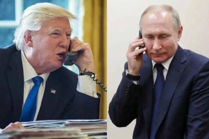 Tổng thống Mỹ Donald Trump và Tổng thống Nga Vladimir Putin. (Ảnh: NDTV)