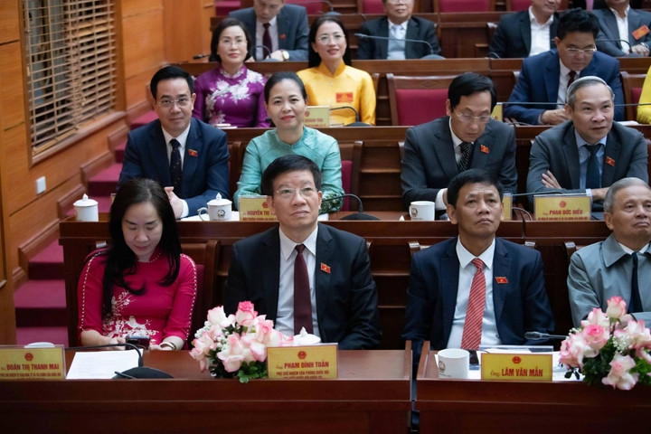 Các đại biểu dự hội nghị.