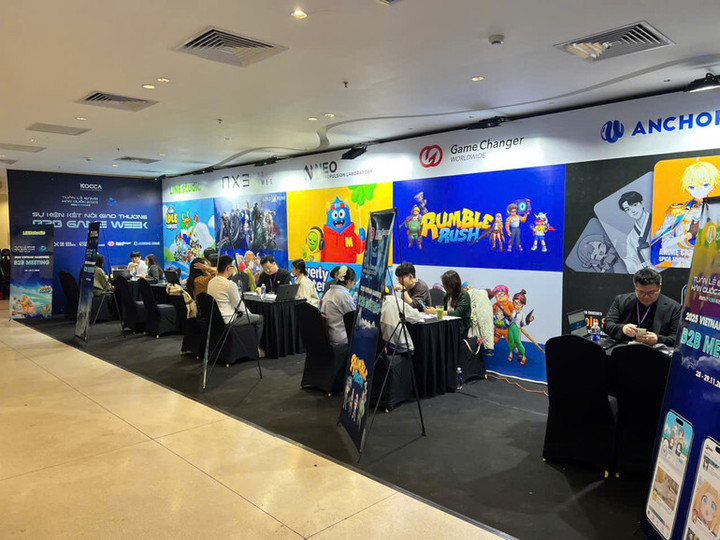 Cộng đồng game Việt Nam có cơ hội trải nghiệm thực tế các sản phẩm game Hàn Quốc tại Tuần lễ Game Hàn Quốc 2025 được tổ chức tại Hà Nội. (Ảnh: Ban tổ chức)