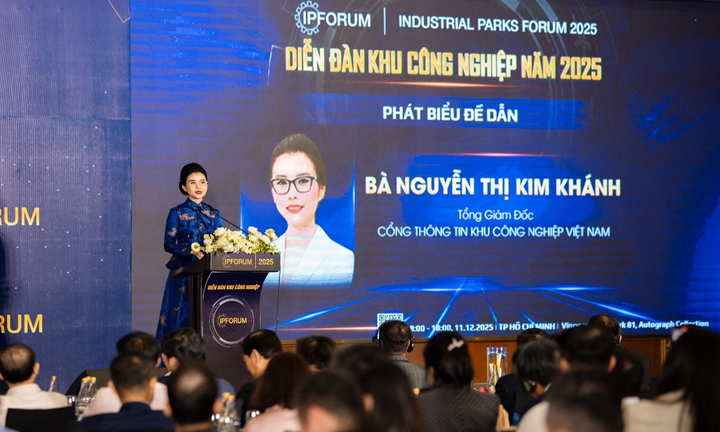 Bà Nguyễn Thị Kim Khánh – Tổng Giám đốc Cổng Thông tin Khu Công nghiệp Việt Nam