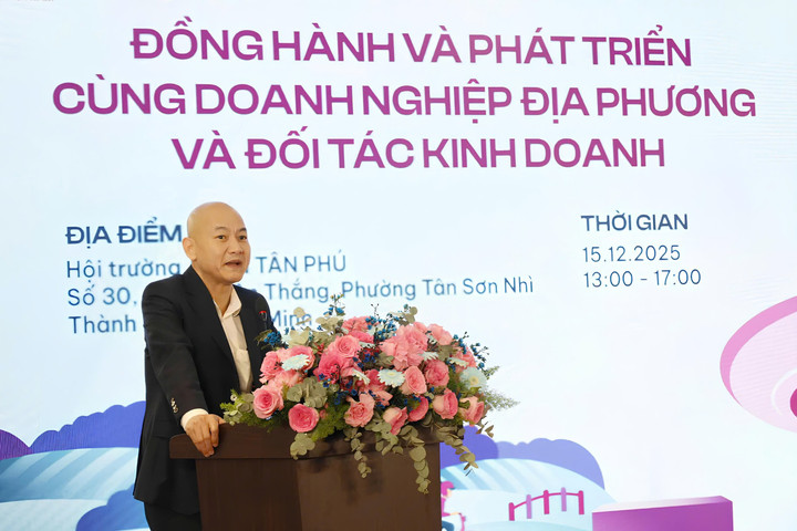 Ông Nguyễn Nguyên Phương, Phó Giám đốc Sở Công Thương TP.HCM, chia sẻ về sự kiện “AEON đồng hành và phát triển cùng doanh nghiệp địa phương và đối tác kinh doanh.”