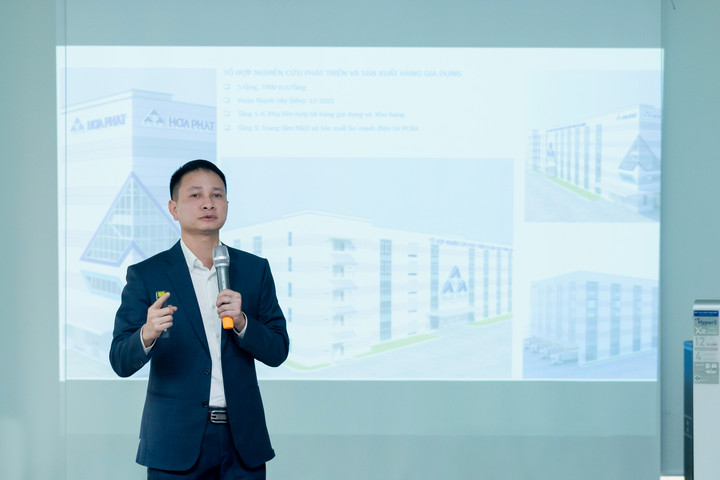 Ông Lê Tuấn Anh - Giám đốc Công ty Điện máy Gia dụng Hòa Phát Hà Nam. (Ảnh: Hòa Phát)