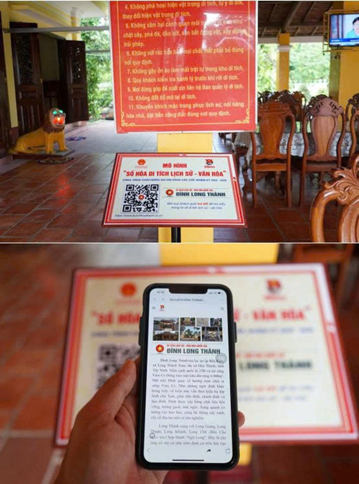 Sở Văn hóa, Thể thao và Du lịch đang tích hợp thông tin số cho 17 điểm di tích, danh thắng trên toàn tỉnh.