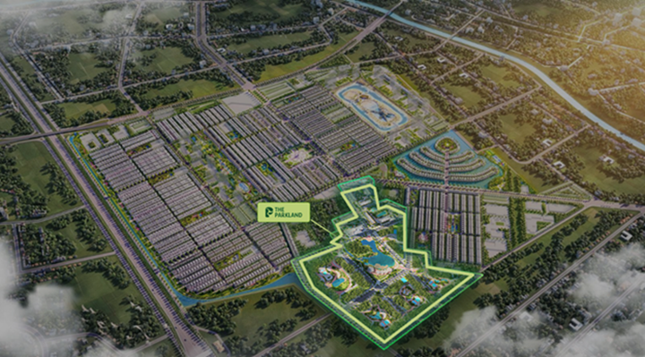 The Parkland nằm trong đại đô thị Ocean Park 2 - một trong những khu đô thị quy mô lớn tại phía Đông Hà Nội.