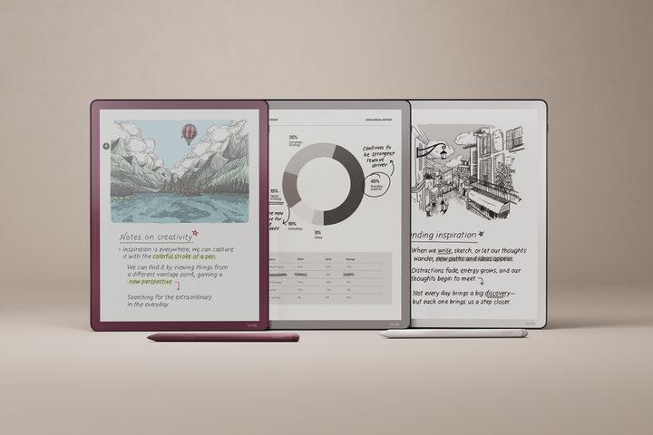 Những phiên bản Kindle Scribe thế hệ 3. (Ảnh: Amazon)