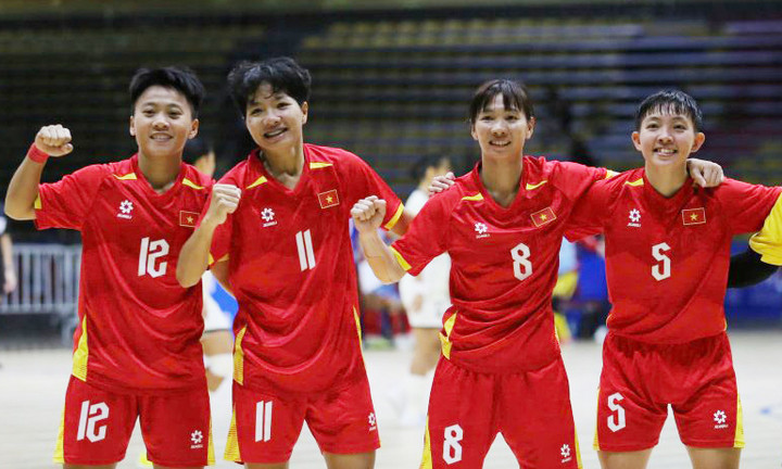 Đội tuyển futsal nữ Việt Nam vô địch SEA Games.