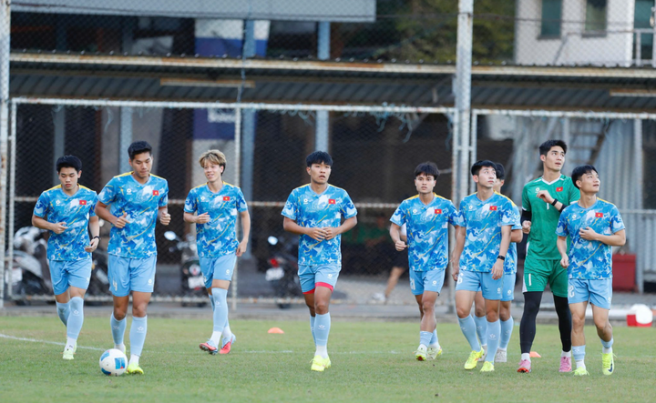 U22 Việt Nam được nhận định là đối thủ đáng gờm của U22 Thái Lan. (Nguồn: VFF)