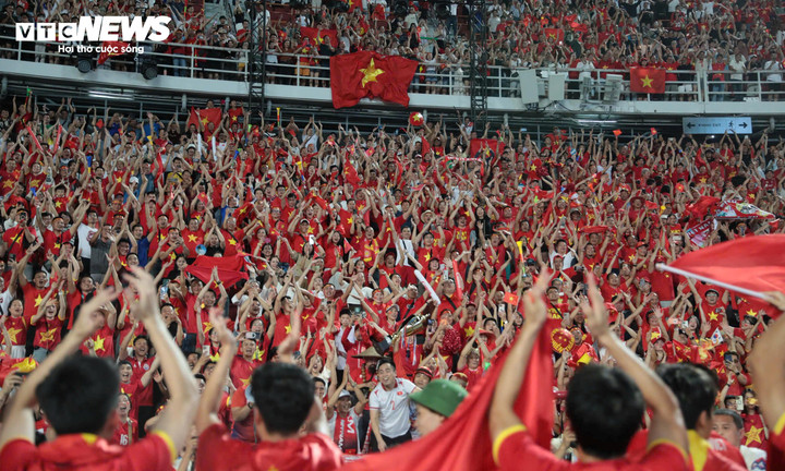 Người hâm mộ bóng đá Việt Nam không có điều gì chê trách ở các cầu thủ.