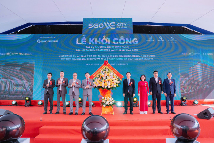 Lễ khởi công Dự án Nhà ở xã hội SGO We City Hạ Long.