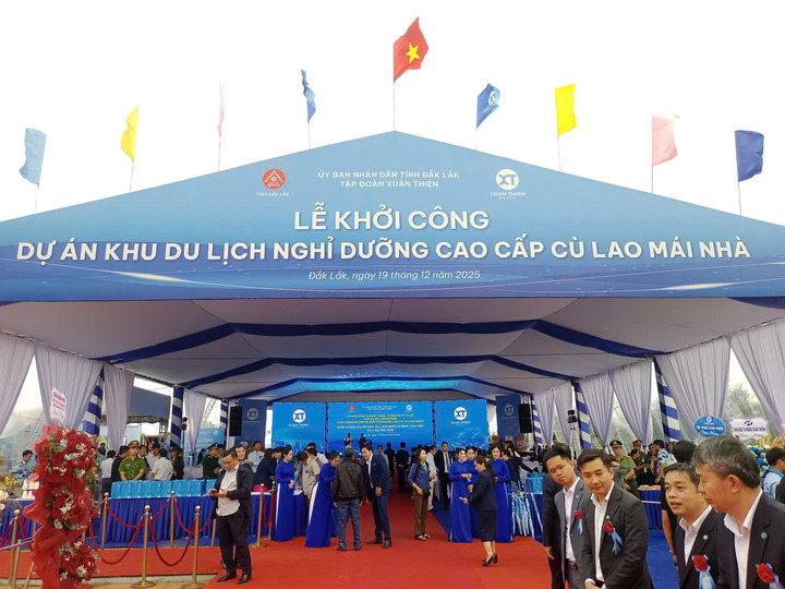 Lễ khởi công Dự án khu du lịch nghỉ dưỡng Cù Lao Mái Nhà.